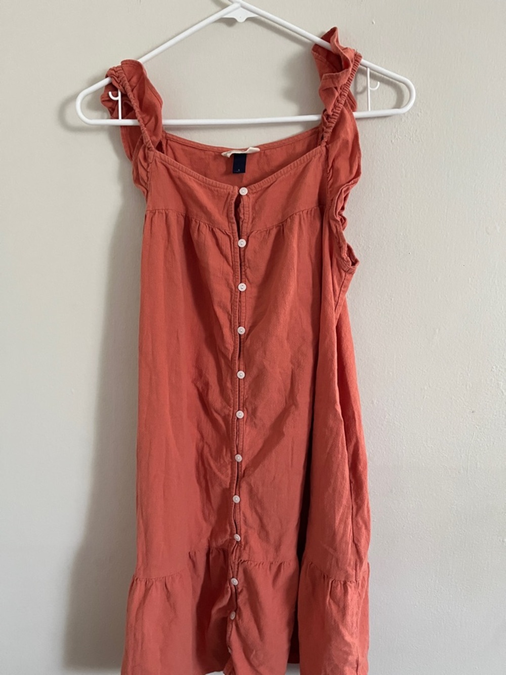 Universal Thread Dusty Coral Button-Front Textured Top
